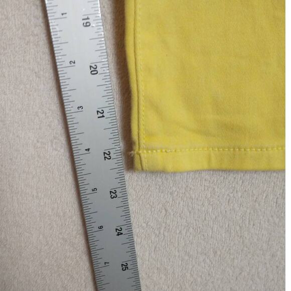 Michael Kors Izzy Cropped Skinny Jeans. Women's Size 8. Yellow. - Picture 11 of 12